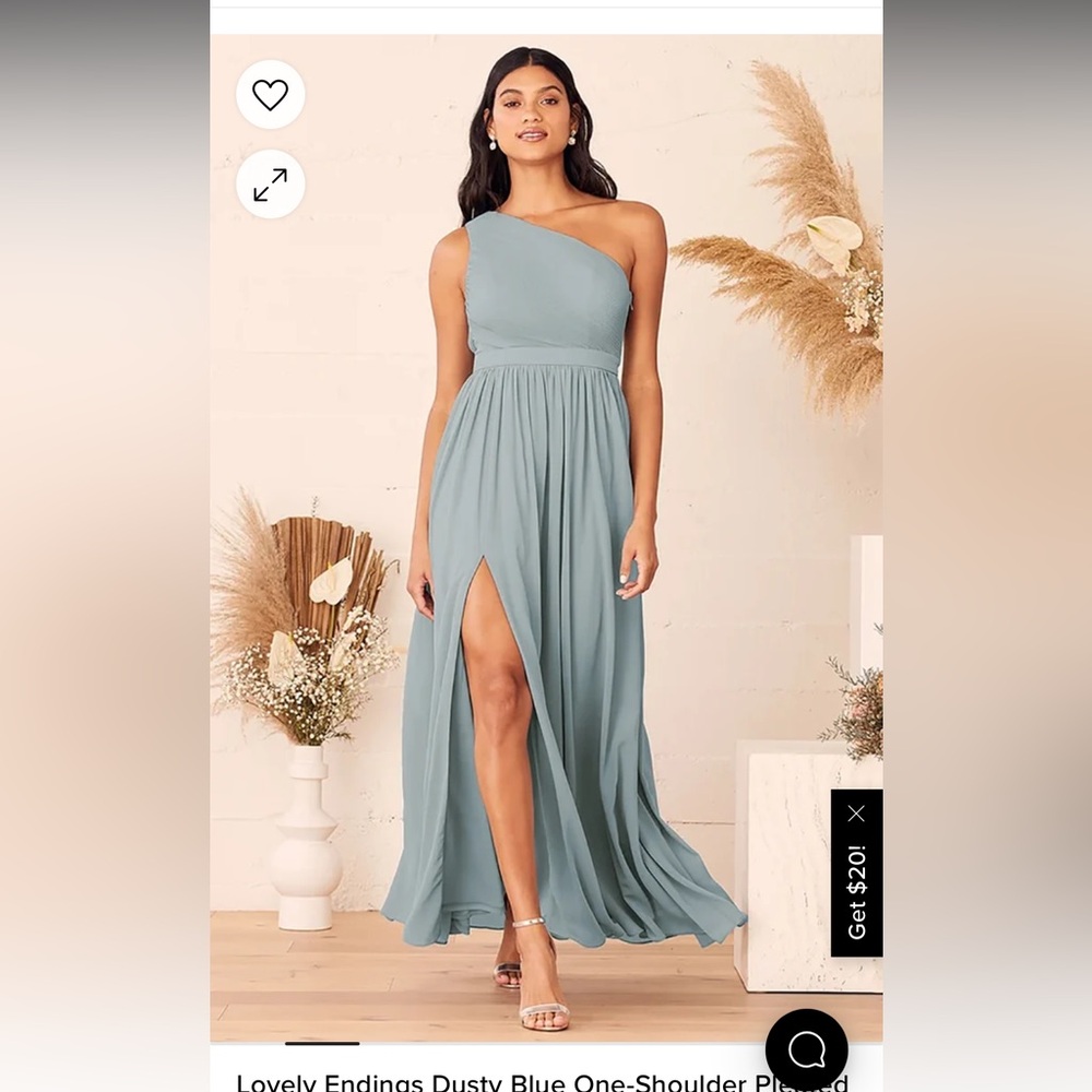 Lulu’s brand Dusty blue formal dress